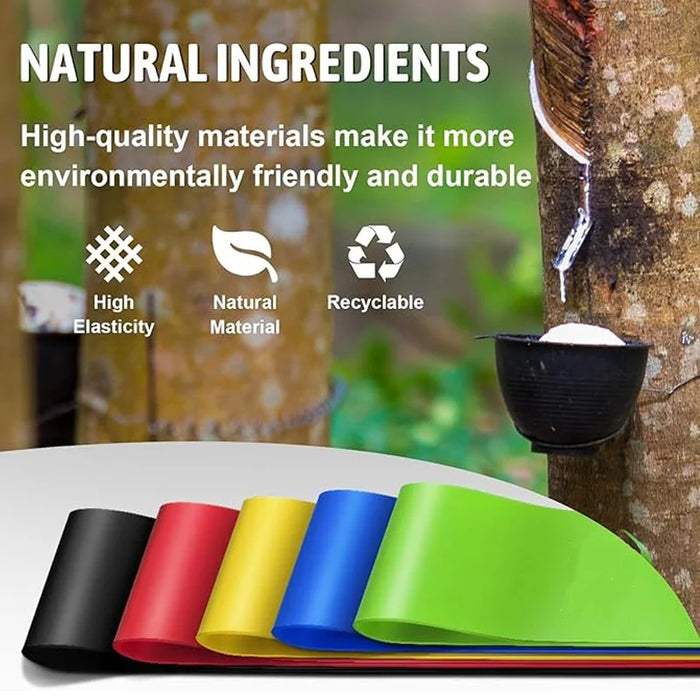 Fitness Resistance Bands Thickened Yoga Elastic Sheet Stretch Band Agility Training Strength Training Gym Equipment for Home