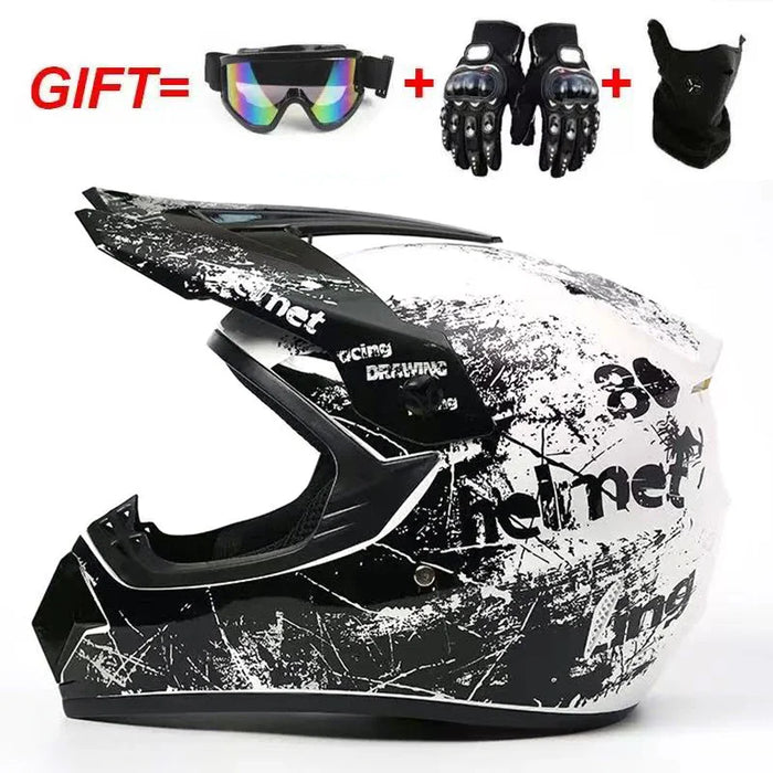DOT Adult Female Men Helmets Motocross Kask Cross Downhill Soporte Casco Off Road Helmet Racing Classic Motorcycle Original