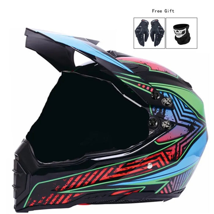 Motocross Helmet Off Road Professional Atv Cross Mtb Dh Racing Motorcycle Dirt Bike Capacete De Moto Casco White CE DOT
