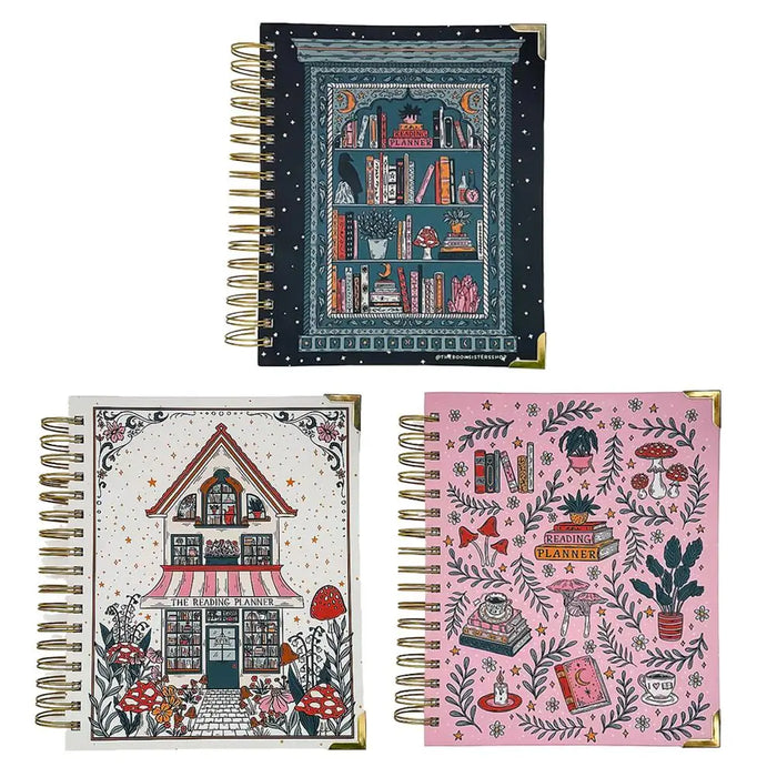 Reading Log Journal Planner For Book Lovers Study Notes Tracker Reading Challenge Goal Setting Personal Diary