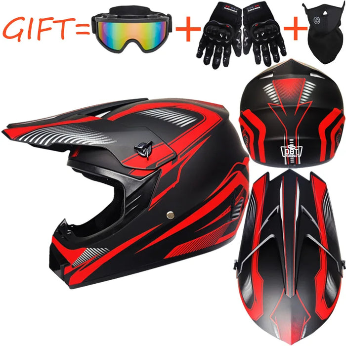 bicycle MTB motocross racing helmet motocross downhill bike helmet off-road mountain full face Helmet capacete motocross casco