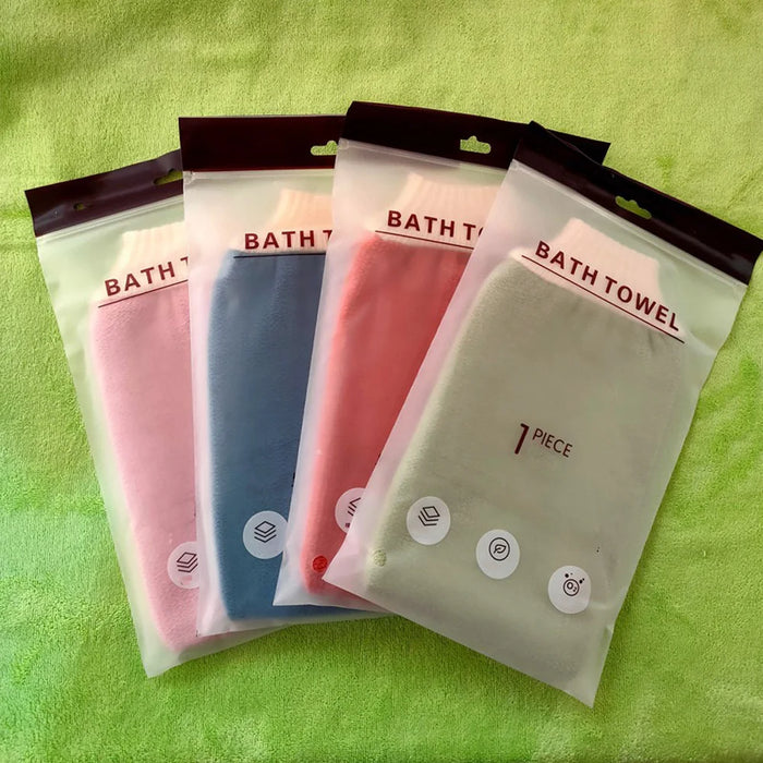 8PCS/4PCS/1PC - High end double-layer bath gloves and towels - Personal care bath tools