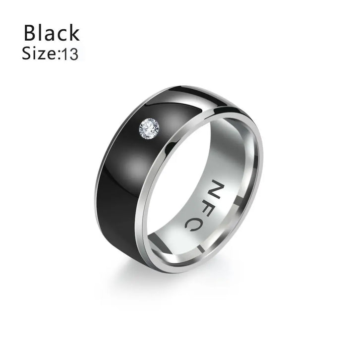 Fashion Multifunctional Technology Intelligent Wearable Connect NFC Finger Ring Smart
