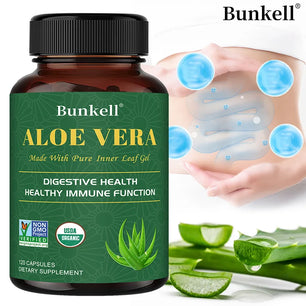 Aloe Vera Supplement - Made with Organic Aloe Vera, Support Digestion, Skin and Joint Health for Men and Women