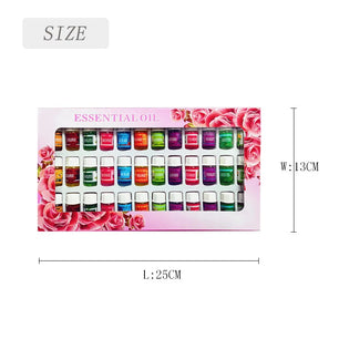 36pcs/lot Essential Oils For Aromatherapy Diffusers Massage Rose help Aroma Oil Oil Sleep Lavender Fragrances Oils Essential