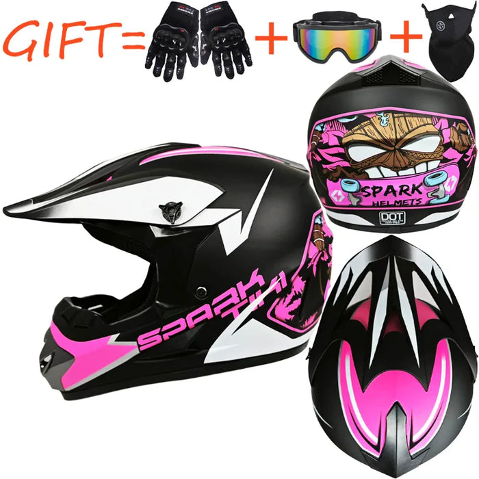bicycle MTB motocross racing helmet motocross downhill bike helmet off-road mountain full face Helmet capacete motocross casco