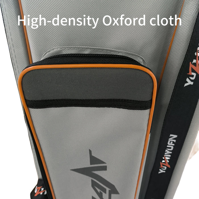 Fishing Gear Bag: Shock & Wear Resistant, Large Capacity with Multi-Layer Storage for Fishing Rods & Tackle