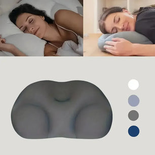Sleep pillow, soft bed pillow micro-egg-shaped pillow, breathable cervical foam pillow, 3D all-round deep sleep pillow