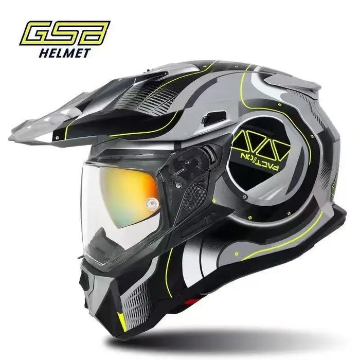 Original GSB XP-22 Professional motocross Racing Helmets Motorcycle Full Face Modular Helmets ECE Approved casco moto