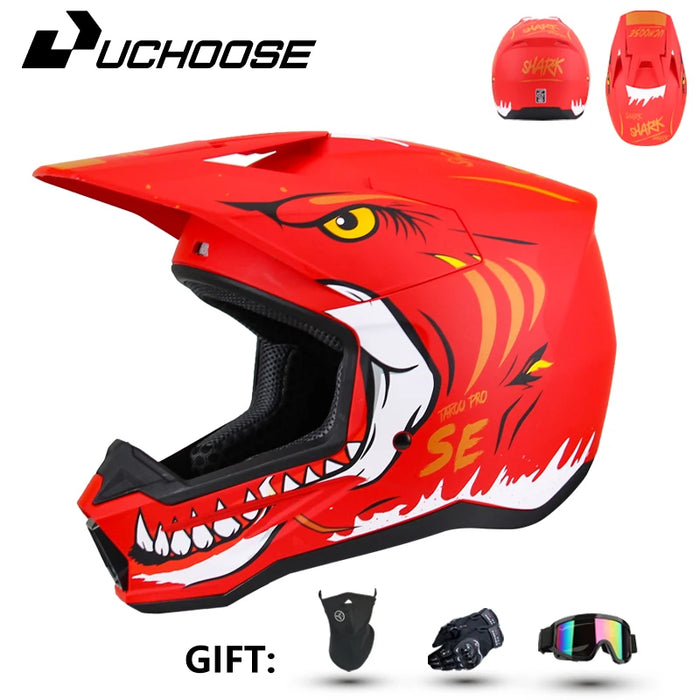 DOT Adult Female Men Helmets Motocross Kask Cross Downhill Soporte Casco Off Road Helmet Racing Classic Motorcycle Original