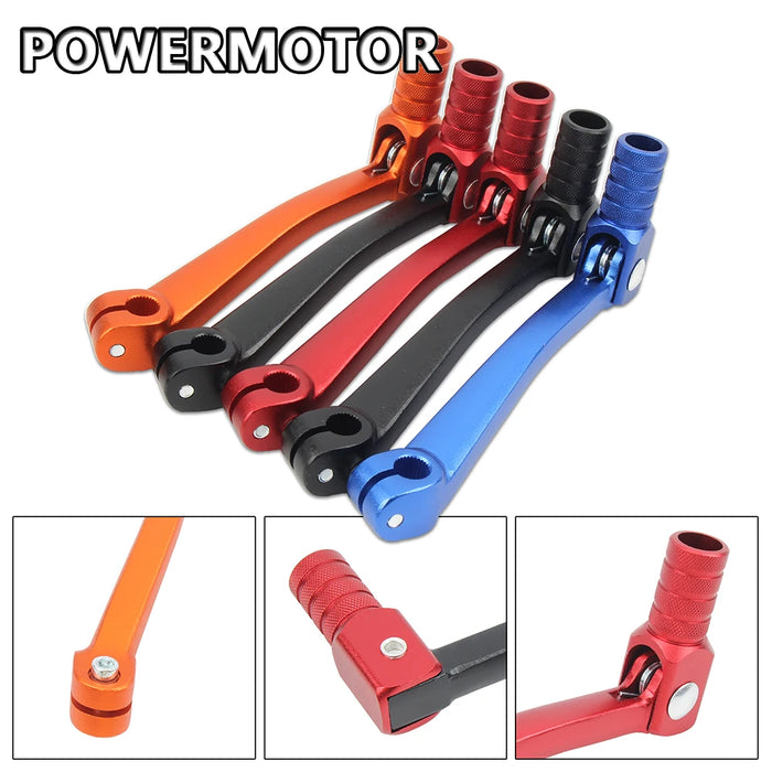 Motocross Gear Shift Lever Aluminium ATV Pit Dirt Bike Motorcycle Parts for KTM Suzuki Yamaha Kayo 50cc 110cc 125cc 150cc 250cc