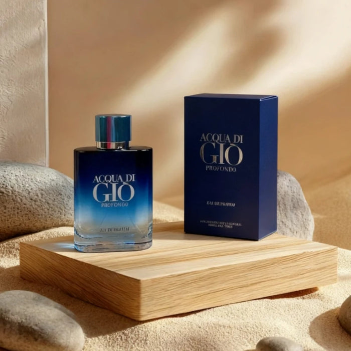 Men‘s Perfume 100/125ML - Fresh Aquatic Citrus, Aromatic Woody Cologne, Long Lasting Clean Scent for Daily Wear, Office & Summer