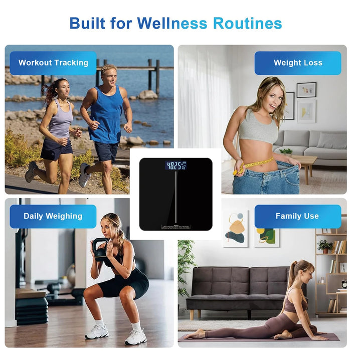 5~180KG Weight Loss Weighing Device LED Display Smart Body Weight Scale Battery Precision Electronic Scale for Home Office Adult