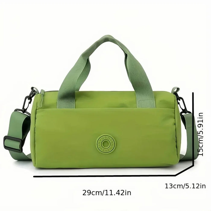 Fitness bag, simple and versatile handbag, lightweight storage bag, large capacity shoulder bag, multifunctional travel bag.zwq