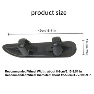 Scooter Ski Sled Kids Winter Balance Scooter Ski Board Sled Glider Snowboards for Cycling Bicycle Jogging Sports Outdoor Paths