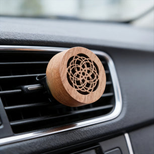 Car Essential Oil Diffuser Wood Natural Aromatherapy Wood Diffuser Creative Decor Bedroom Air Purifier Fragrance Aroma Diffuser