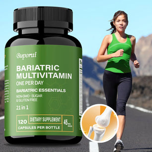 Bariatric Multivitamin Supplement - Maintaining Energy Levels, Promote Bone and Overall Health - Contains 21 Vitamins & Minerals