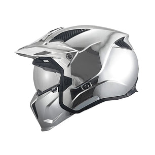 MT Streetfighter SV Helmet Modular Off Road Helmets High Quality Motocross Racing Modular Half Open Electroplated Glossy