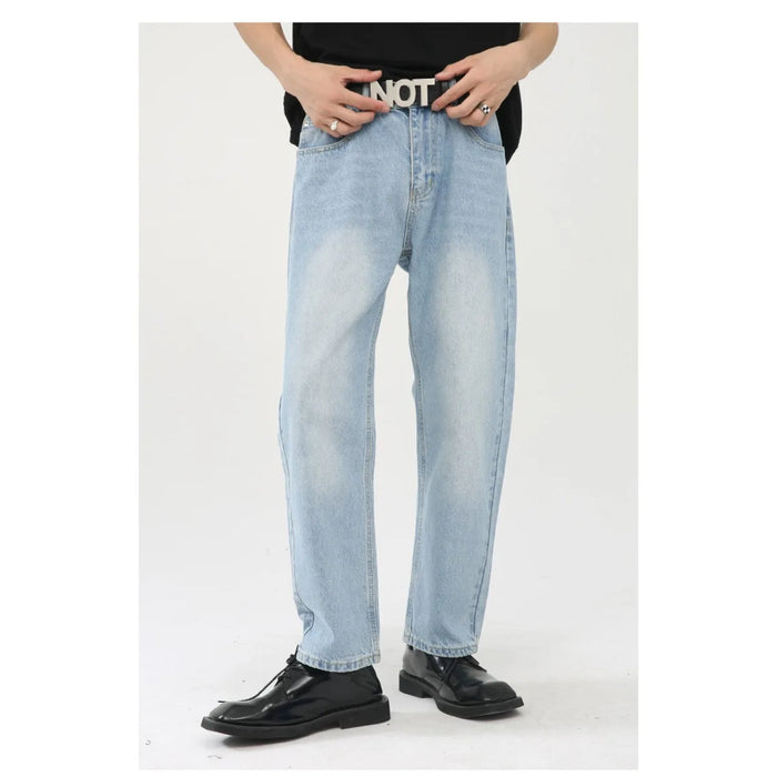 2026 Women's Fashion Basic Jeans Trendy Casual Straight-Leg Vintage Cropped Jeans Commute Shopping Vacation Wear