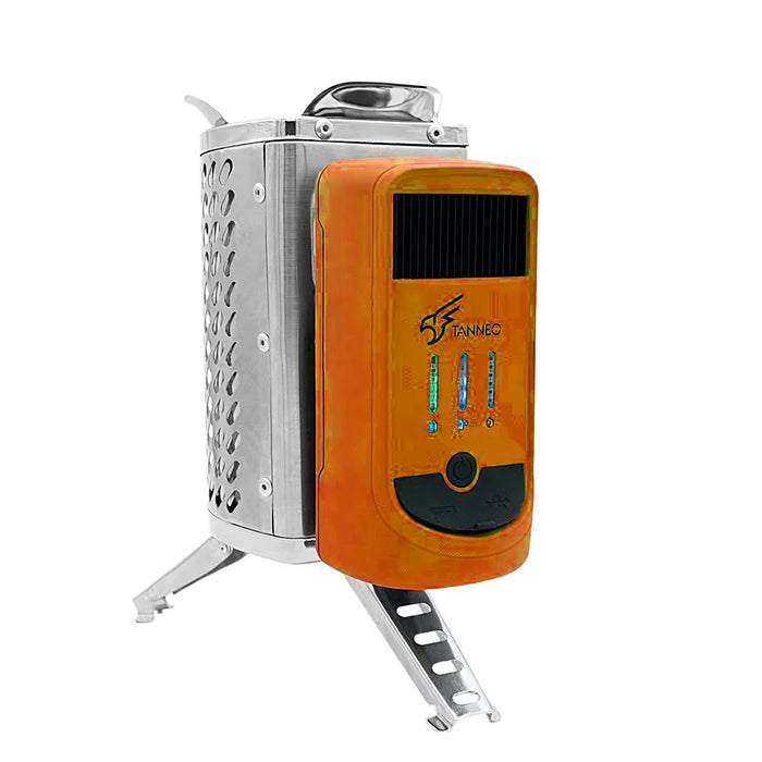 Outdoor Camping SmokeFree  Portable Power Generating Furnace Hiking Picnic Burners Machine USB Rechargeable Firewood Stove