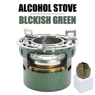 Camping Gear and Accessories Alcohol Stove Outdoor Furnace Portable Mini Barbecue Assesories Camp Cooking Supplies Hiking Sports