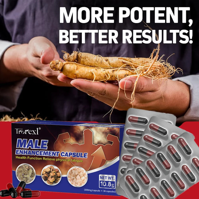 Herbal Epimedium Supplement for Men health potency enhancement pills,Big Size ,Longer, Thick, Long Lasting,Non-GMo,No sideeffect