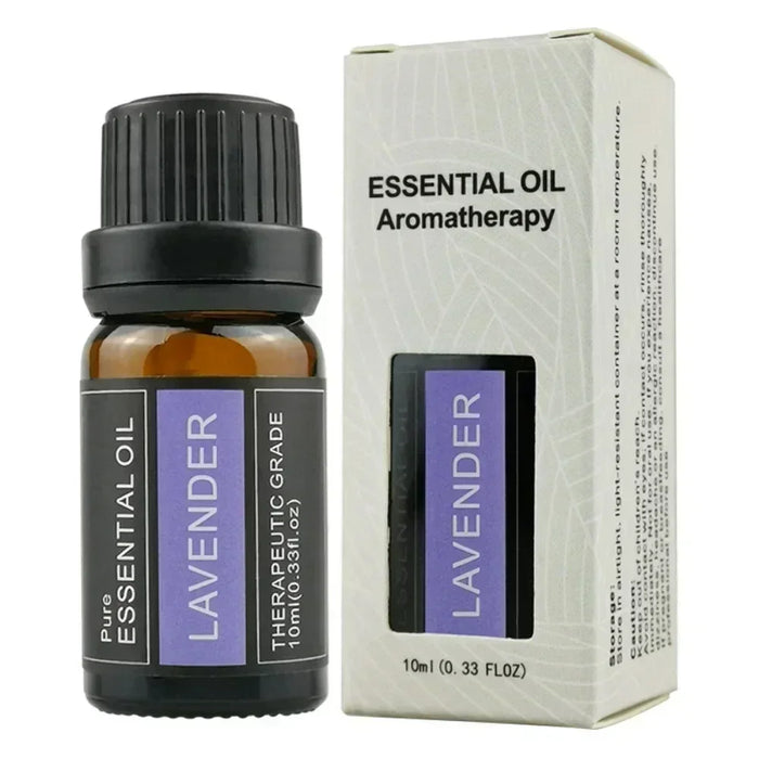 10ml Single Pack Plant Essential Oils - Thyme, Valerian, Tea Tree, Lavender, Massage & Aroma Natural Oils for Relaxation