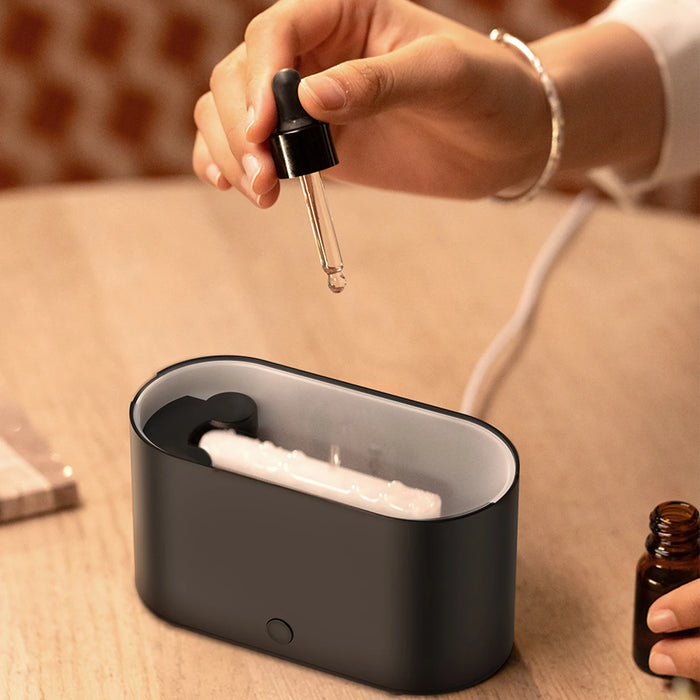 130ml Colorful Flame Air Aroma Diffuser Humidifier USB Desktop Essential Oil Diffuser Ultrasonic Aromatherapy Diffusers
