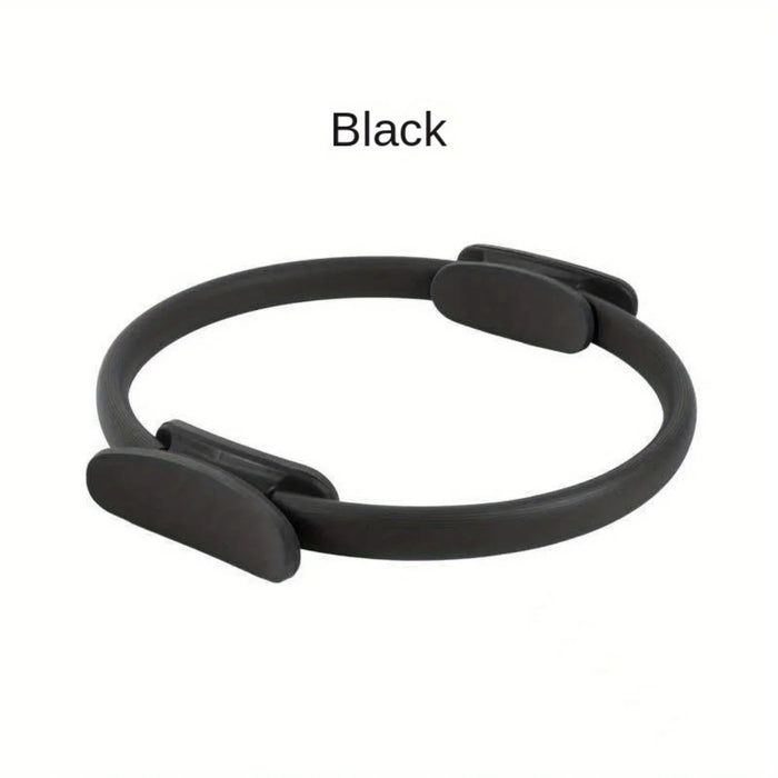 [Fitness Ring] Monochrome Fitness Ring | Yoga Pilates Ring for Home Exercise, Resistance Elastic Gym Workout, Body Stretch Ring
