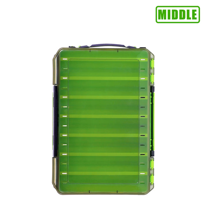 CAZULO Convenient portable double-sided fishing bait, fishing gear accessories storage box, container storage rack