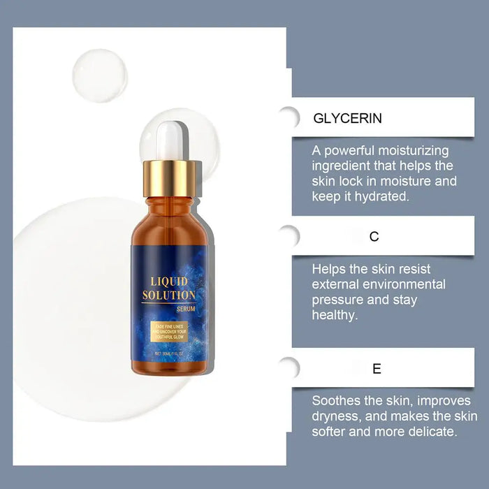 Collagen Face Serum Skincare Facial Essence Liquid Serum Skin Moisturizing Brighten Facial Skin Firming Care Nourishing
