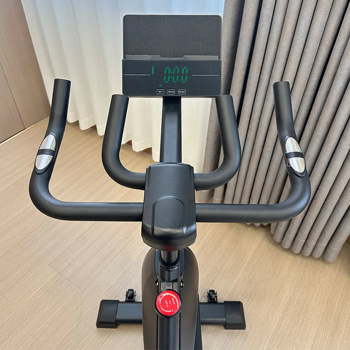 Indoor Gym Machine Electronic Touch Screen Height Adjustment Magnetic Flywheel Spinning Bike For Home Fitness
