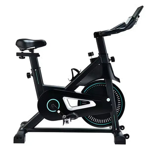 Indoor Gym Machine Electronic Touch Screen Height Adjustment Magnetic Flywheel Spinning Bike For Home Fitness