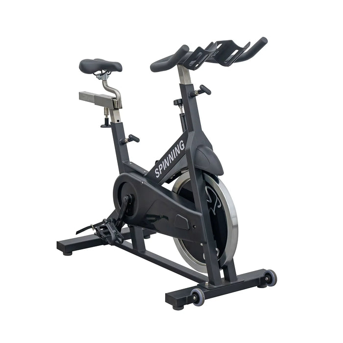 Indoor Fitness Equipment Steel Stationary Spin Bike With Magnetic Brake System For Gym Use