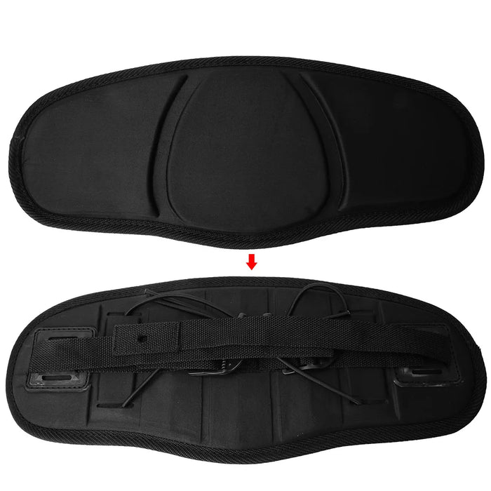 Canoe Seat Backrest Canoe Seat Pad Adjustable Kayak Non slip Canoe Seat Backrest Comfortable Pad Black Canoe Seat Backrest