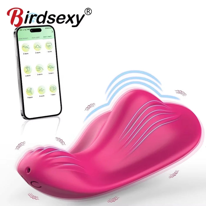 Wearable Bluetooth APP Vibrator for Women Wireless Remote Control Vibrating Egg Clitoris Stimulator Female Sex Toys for Couples