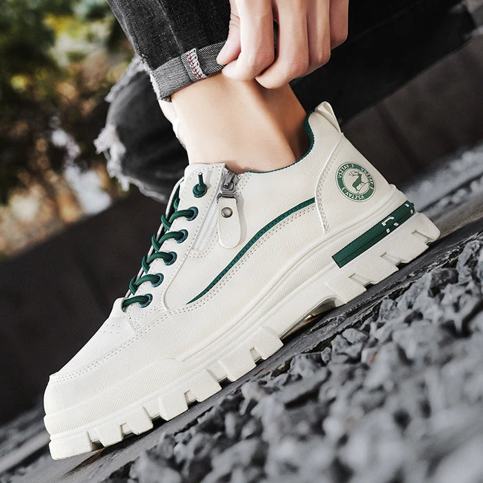 2025 Autumn New Style Versatile Sports Platform Shoes, Korean Version Fashionable Casual Men's Shoes