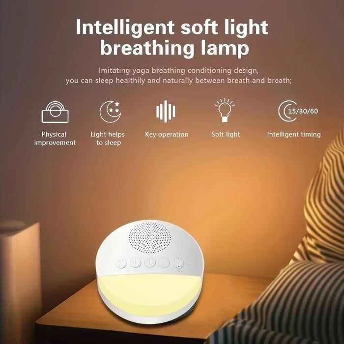 Sleep Helper Aid Noise Machine Sound Spa Relaxation Machine Nature Sounds Sleep Insomnia Relief Artifact Tool for Baby Adults