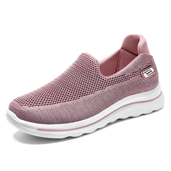 New Women's Sport Sneaker Breathable Ballet Flats Loafers Ladies Boat Luxury Shoes Woman Tennis Orthopedic Slip On Shoes