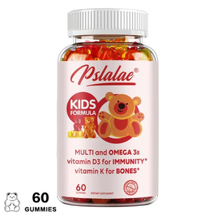 Children's Multivitamin Gummies - Support Brain Health, Enhance Immunity, Improve Memory and Concentration