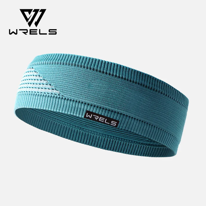 WRELS Sweatband for Men and Women Wide Sweat Band Yoga Band No-Slip Workout Headbands  Wicks Moisture Headband