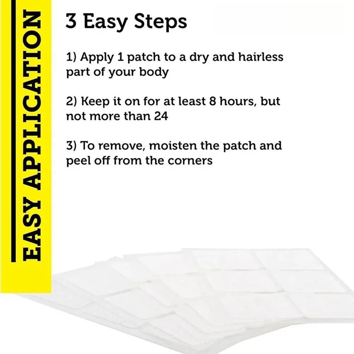 30 Patches Relax Natural Sleep Support Transdermal Patches To Unwind and Decompress, Natural Patch with GABA, L-Theanine