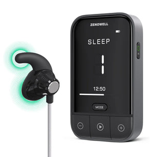 ZenoWell Luna/Vita Vagus Nerve Stimulation for Non-Drug Sleep Aid Anxiety Relief Parasympathetic Activation for Deep Relaxation