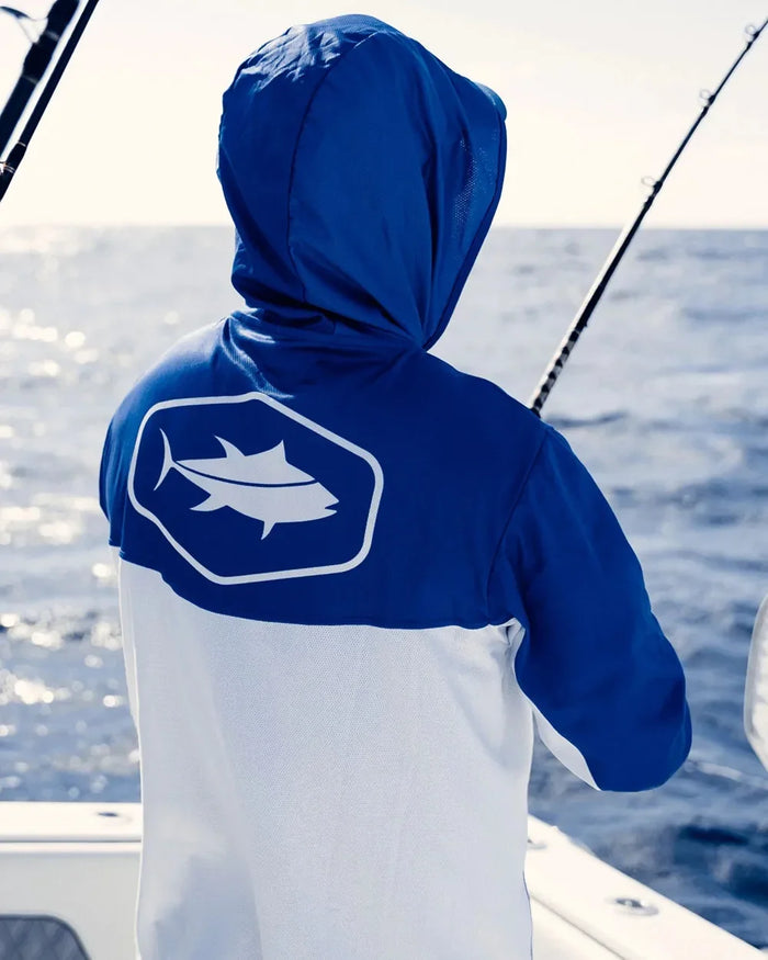 Bill Fish Gear Mens Long Sleeve Fishing Hoodie Shirts Fishing Performance Apparel Camisa De Pesca Fishing Sun Protection Jerseys