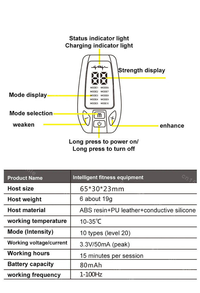 EMS Sleep Aid Device Insomnia Anxiety Depression Relief Sleep Assistance Microcurrent Massage Migraine Hypnosis Relax 10 Modes