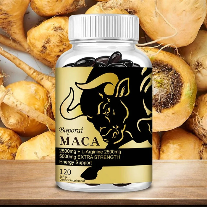 Maca Root - Super Strong Absorption, Improve Energy Levels, Athletic Performance, Improve Negative Mood, Enhance Immunity