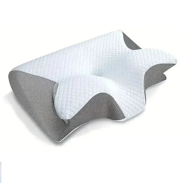 2025 Deep Sleep Pillow Horn Butterfly Pillow Neck Pillow Sleeping Pillow Slow Rebound Memory Cotton Pillow Cervical Spine Pillow
