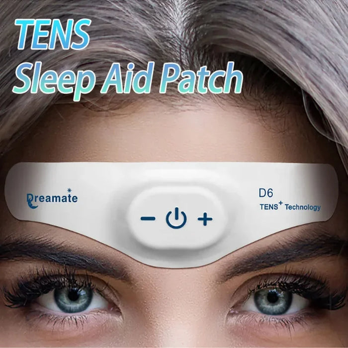 TENS Sleeping Aid Electric Massager Help Sleep Night Anxiety Therapy Relief Health Care Relieve Pressure and Migraine