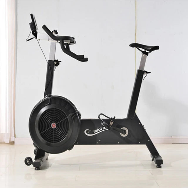 Professional Commercial Gym/Home Fitness Magnetic Spin Air Adjustable Resistance Bike Exercise Fan Bike Air Bike