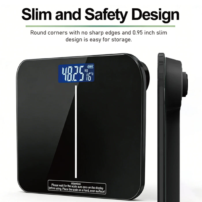 180KG Weight Loss Weighing Device LED Display Smart Body Weight Scale Battery Precision Electronic Scale for Home Office Adult